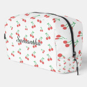 Personalized Makeup Bag, Custom Makeup Bag Toilettasje (Rechterhoek)
