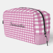 Personalized Makeup Bag, Custom Makeup Bag, Toilettasje (Rechterhoek)