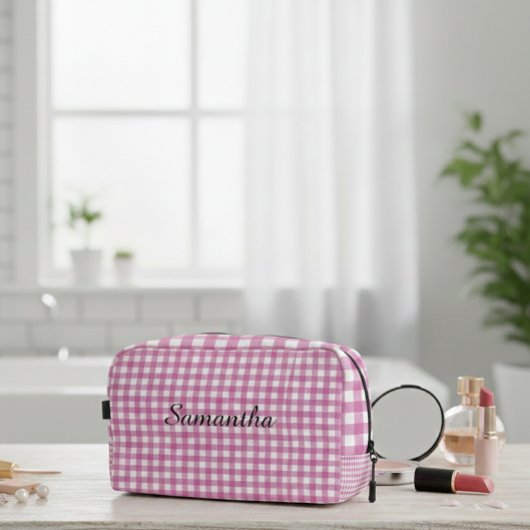 Personalized Makeup Bag, Custom Makeup Bag, Toilettasje