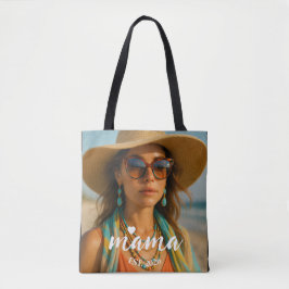 Personalized Mama Est Year Custom Gift For Mommy Tote Bag