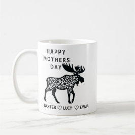 Personalized Mama Moose Mug | Mother’s Day Koffiemok