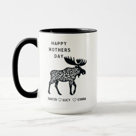 Personalized Mama Moose Mug | Mother’s Day Mok