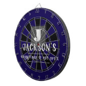 Personalized Man Cave Custom Bar Name Dartbord (Voorkant Rechts)