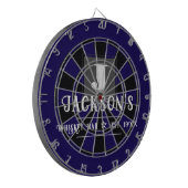 Personalized Man Cave Custom Bar Name Dartbord (Voorkant Links)