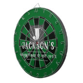 Personalized Man Cave Custom Bar Name Dartbord (Voorkant Rechts)