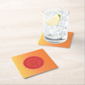 Personalized Mandala Paper Coasters Kartonnen Onderzetters (Insitu)