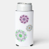 Personalized mandala wonder seltzer blikjeskoeler (Seltzer Achterkant)