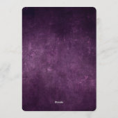 Personalized Map of Our Love Journey Save the Date Kaart (Achterkant)