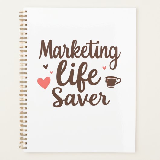 Personalized Marketing Life Saver Planner (Voorkant)