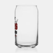 Personalized Maroon Black Class of 2026 Graduation Blikvorm Glas (Links)