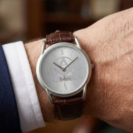 Personalized Masonic Gifts | Freemason Brotherhood Horloge