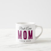 Personalized Massage – Best Mom Ever Espresso Kop (Rechts)