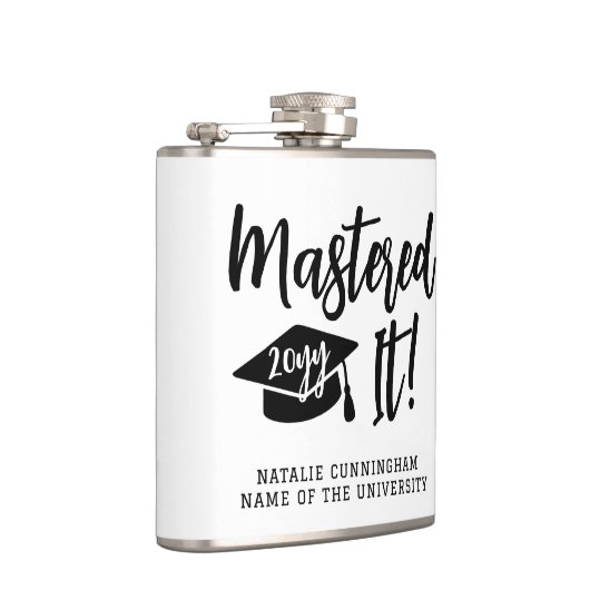 Personalized Masters Degree Graduation Mastered It Heupfles (Rechts)