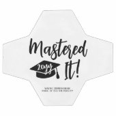 Personalized Masters Degree Graduation Mastered It Voetbal (Enkel)