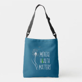 Personalized Mental Health Matters Tote Bag (Achterkant)