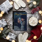 Personalized Merry Christmas Card Bedankkaart