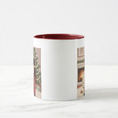 Personalized Merry Christmas Family Mug – Custom C Mok (Midden)