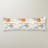Personalized Merry Christmas Long Body Pillow Lichaamskussen (Voorkant)