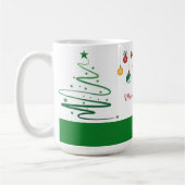 Personalized Merry Christmas Mug Koffiemok (Links)