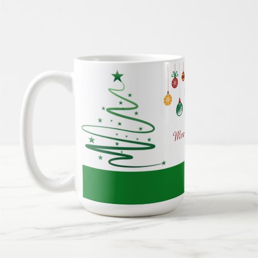 Personalized Merry Christmas Mug Koffiemok (Links)