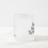 Personalized Merry Christmas Mug Matglas Koffiemok (Center)