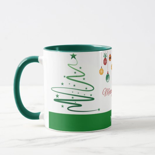 Personalized Merry Christmas Mug Mok (Links)