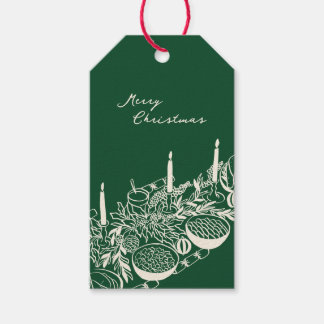 Personalized Merry Christmas Table Minimal Design Cadeaulabel