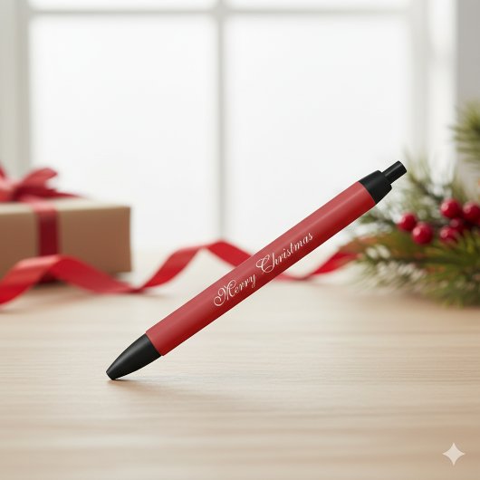 Personalized Merry Christmas Text Mark Pen for Hol