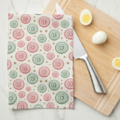 Personalized Merry Christmas Theedoek (Quarter Fold)