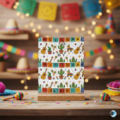 Personalized Mexican Fiesta Birthday Acryl Bord