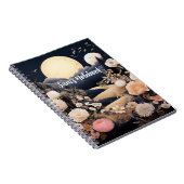 Personalized Midnight Boho Garden Gift Notitieboek (Rechterzijde)
