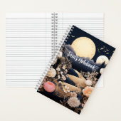 Personalized Midnight Boho Garden Gift Notitieboek (Binnen)