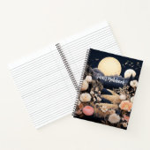 Personalized Midnight Boho Garden Gift Notitieboek (Binnen)