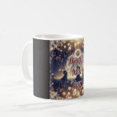 Personalized Midnight Clock  New Year Mug  Koffiemok (Voorkant links)