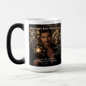 Personalized Midnight Kiss Specialist, flirty Magische Mok (Links)