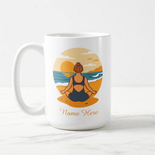 Personalized Mindfulness Yoga Koffiemok (Links)