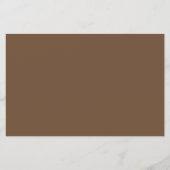 Personalized Mocha Mousse Flyer for Any Occasion (Voorkant)