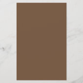 Personalized Mocha Mousse Flyer for Any Occasion (Achterkant)