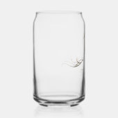 Personalized Modern 10th Anniversary Keepsake Gift Blikvorm Glas (Rechts)
