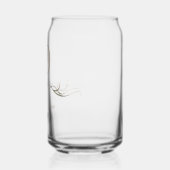 Personalized Modern 10th Anniversary Keepsake Gift Blikvorm Glas (Links)
