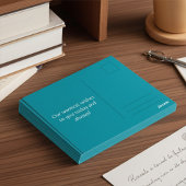 Personalized Modern Abstract Art Birthday Postcard Briefkaart