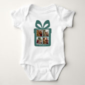 Personalized Modern Christmas | My First Christmas Romper (Voorkant)