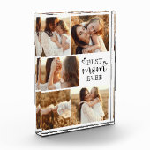 Personalized Modern Elegant Keepsake Photo Gift Fotoblokken (Links)