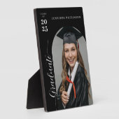 Personalized Modern Graduation Photo  Fotoplaat (Zijkant)