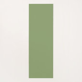 Personalized Modern Green Simple Checkered Pattern Yogamat (Achterkant)