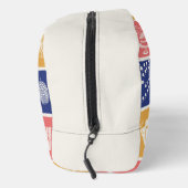 Personalized Modern Hand-Drawn Colorful New Year Toilettasje (Rechts)