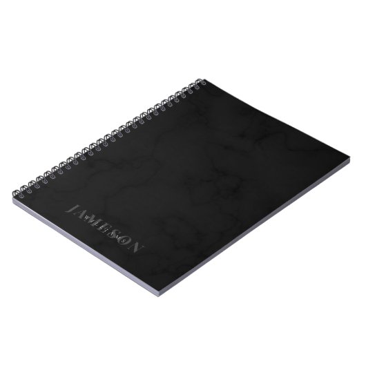 Personalized Modern Name | Graduate Gift Notitieboek (Linkerzijde)