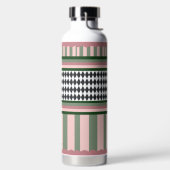 Personalized Modern Pattern Waterfles (Links)