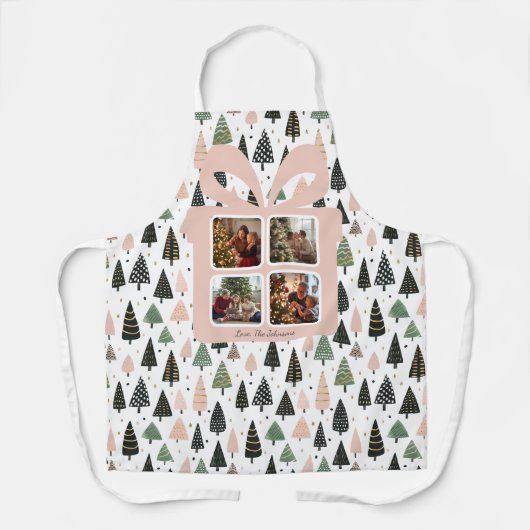 Personalized Modern Pink Christmas  Schort (Voorkant)