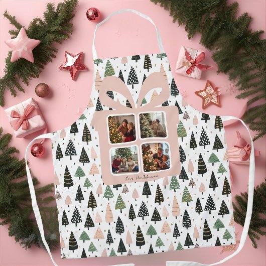 Personalized Modern Pink Christmas  Schort